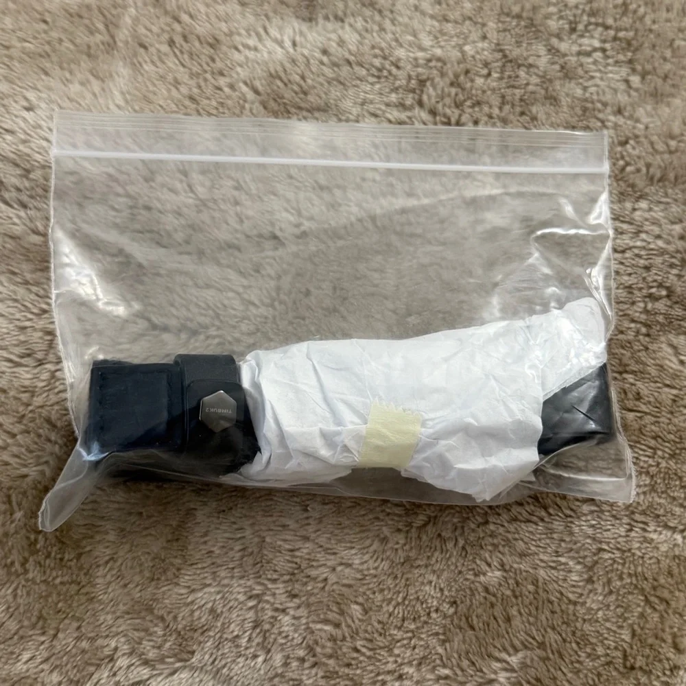NWT Timbuk2 Black Adjustable Invisible belt for jeans